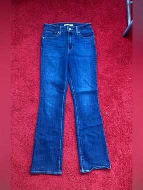 Levi's Women's Blue High Rise Bootcut Jeans Size 28 Waist